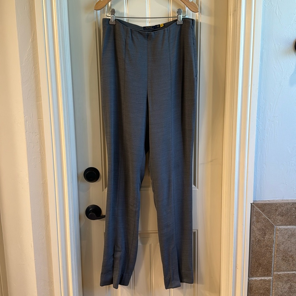 Polo Ralph Lauren front split straight slacks